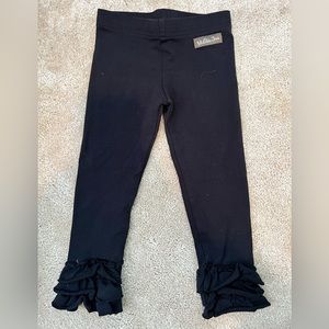Black Matilda Jane Leggings 2T